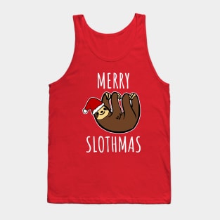 Merry Slothmas Tank Top